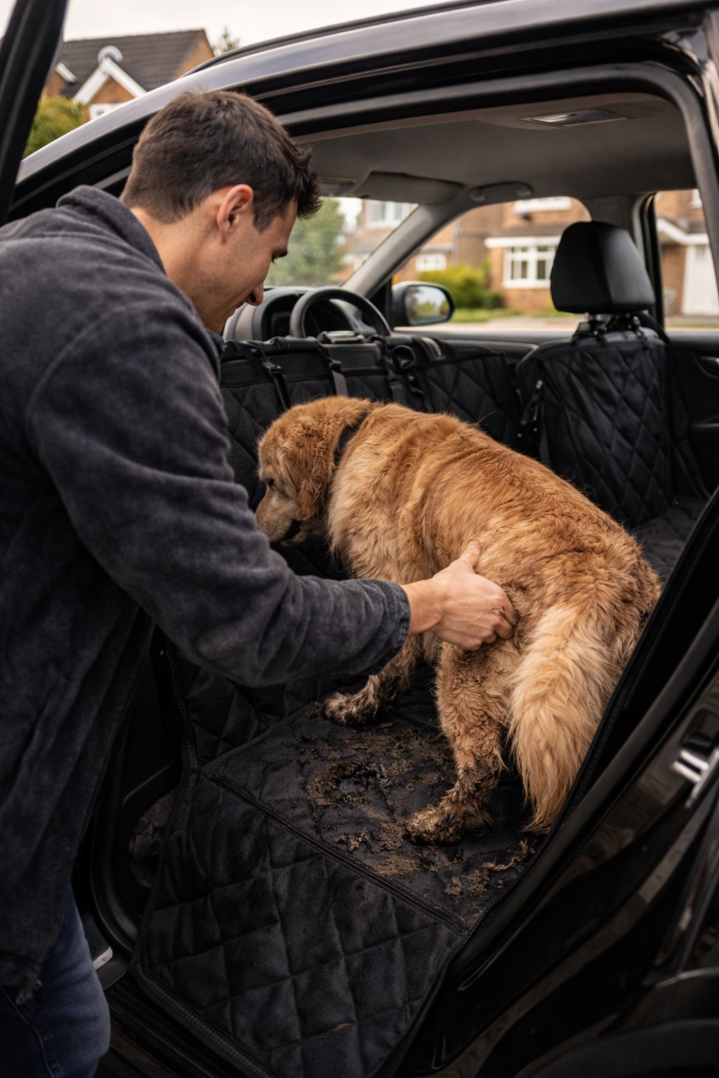 Pawsure ™ Premium Dog Car Hammock